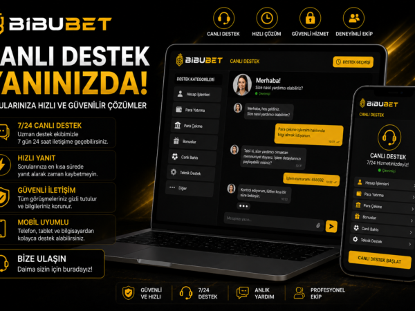 Bibubet canlı destek