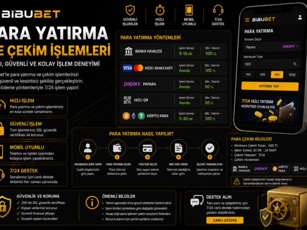 Bibubet para yatırma